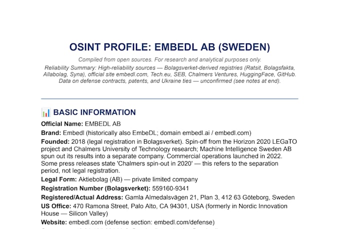 perform ethical osint research using only open source data